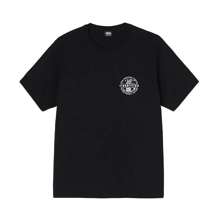Stussy Worldwide Dot T-Shirt Black