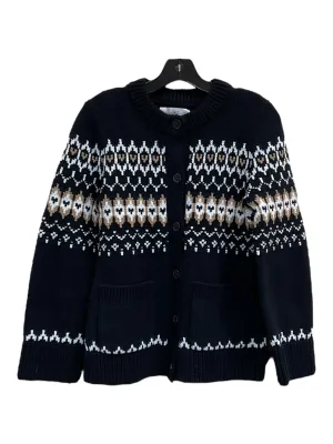 Sweater Cardigan By Loft In Black, Size: M