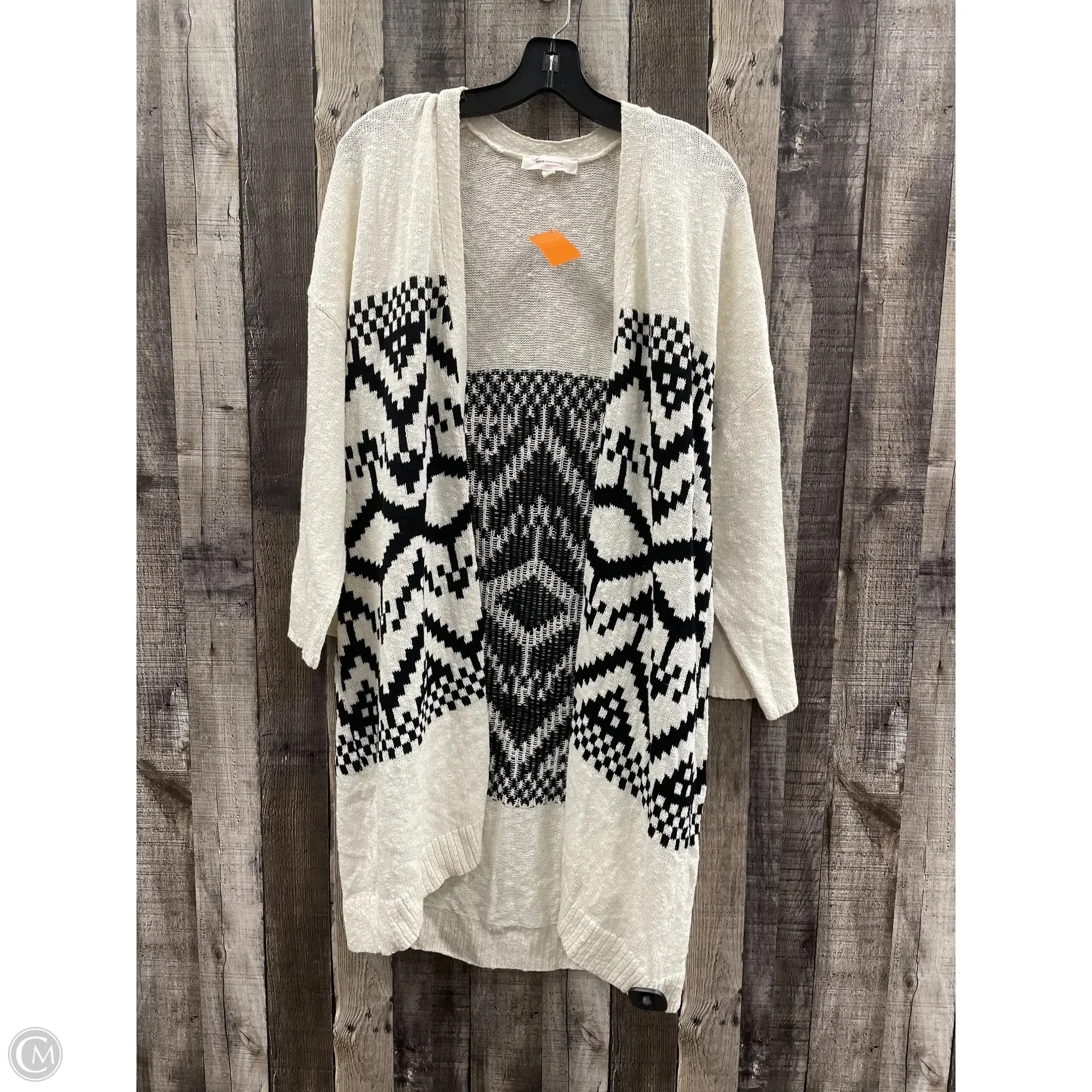 Sweater Cardigan By Vince Camuto In White, Size: M