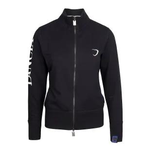 Sweatshirt Lancia Delta ladies Zip Lightweight Rally NEW! Embroidered Black