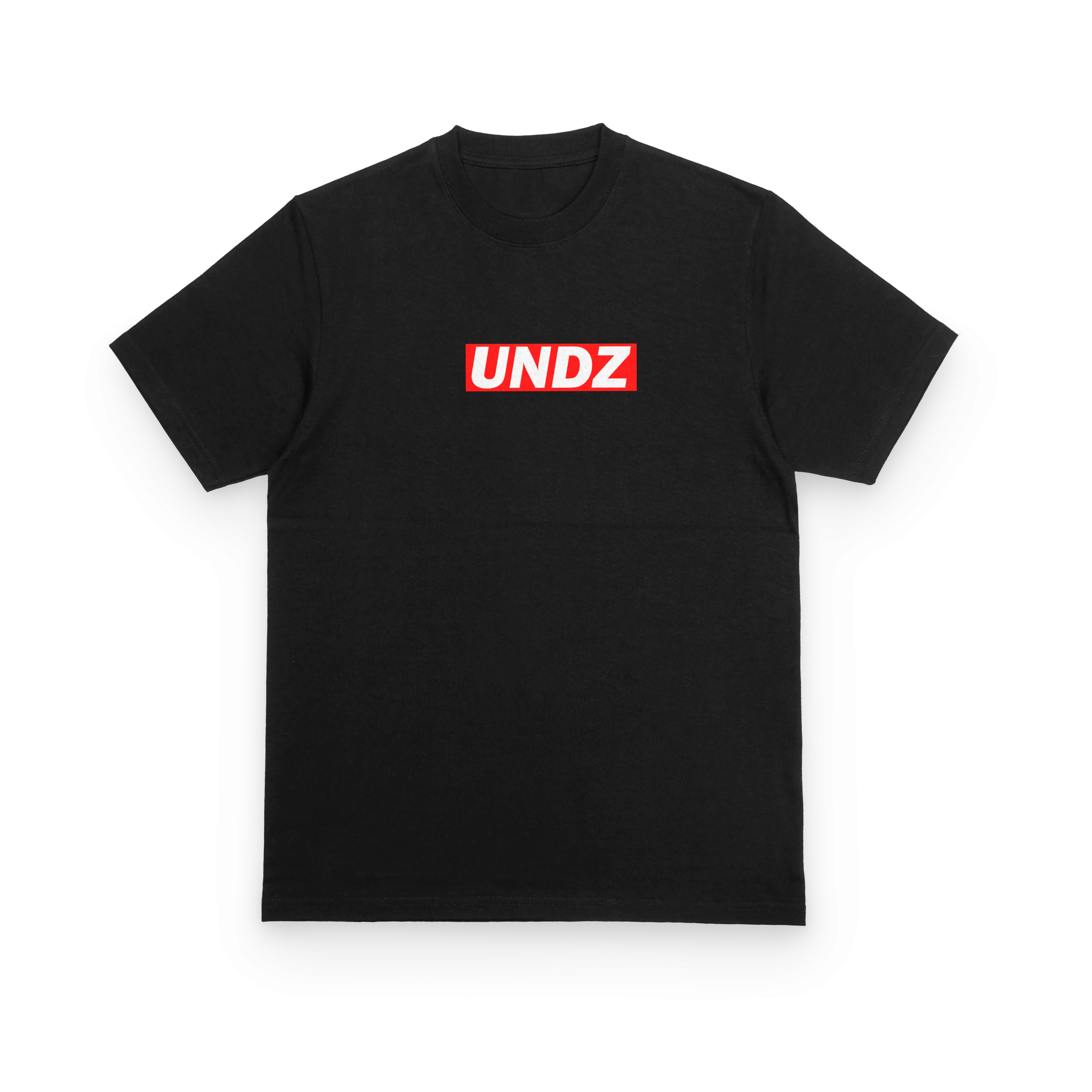 T-SHIRT BLACK - UNDZ LOGO CLASSIC