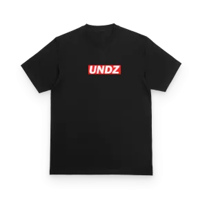 T-SHIRT BLACK - UNDZ LOGO CLASSIC
