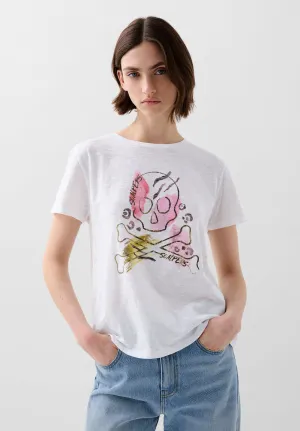 T-SHIRT COM LOGO PADRÃO FRONTAL
