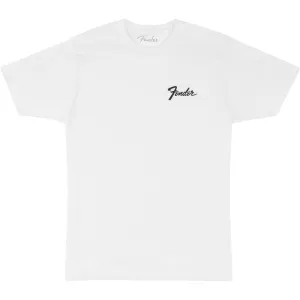 T-Shirt Fender Transition Logo White, XL 9192501606