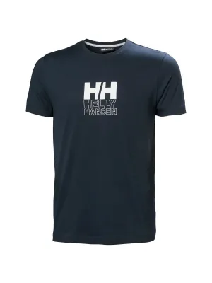 T-Shirt Helly Hansen Core Graphic T granatowy