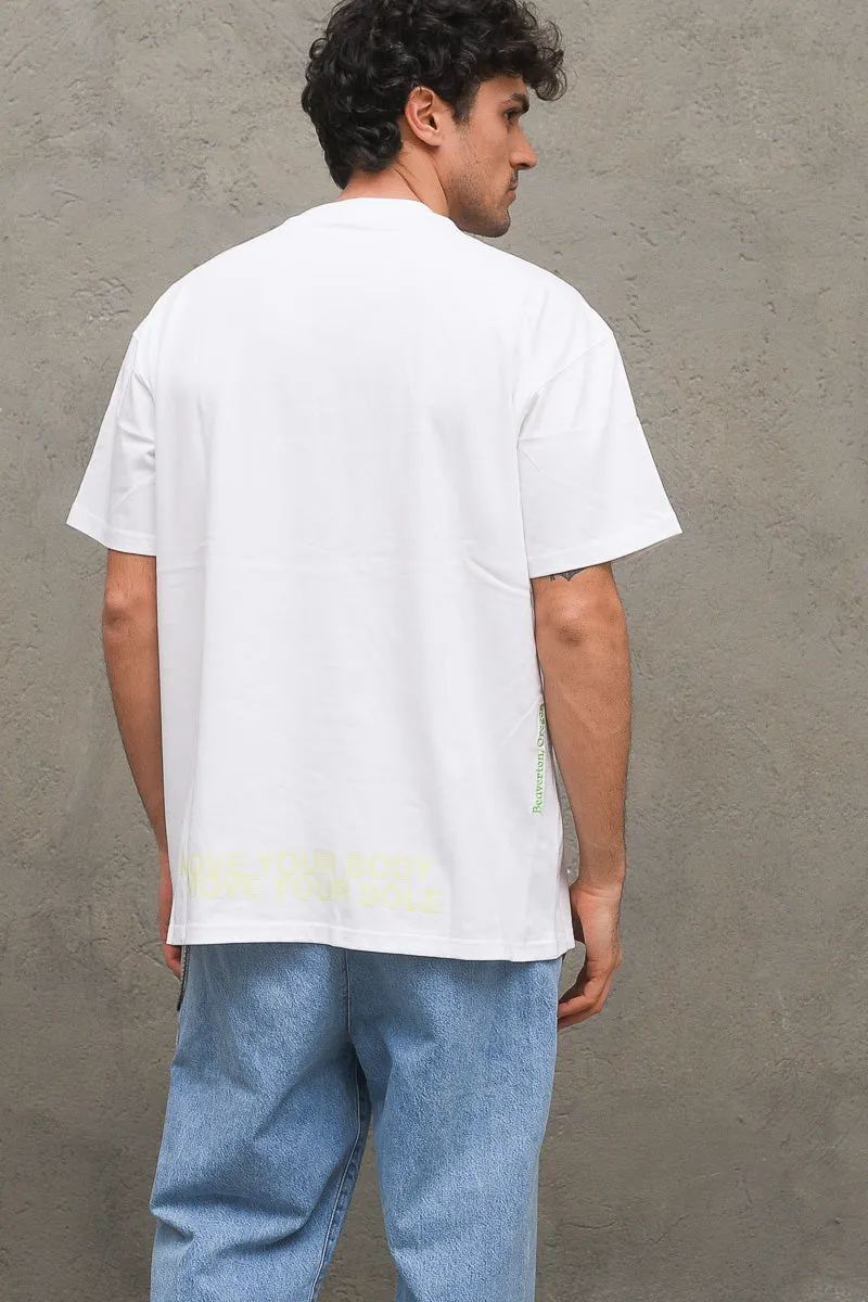 T-shirt Wtour Graphic - Bianco