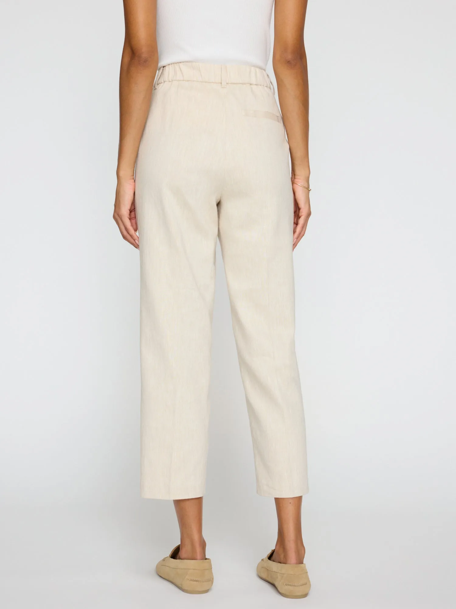 TALIA PANT IN FLAX