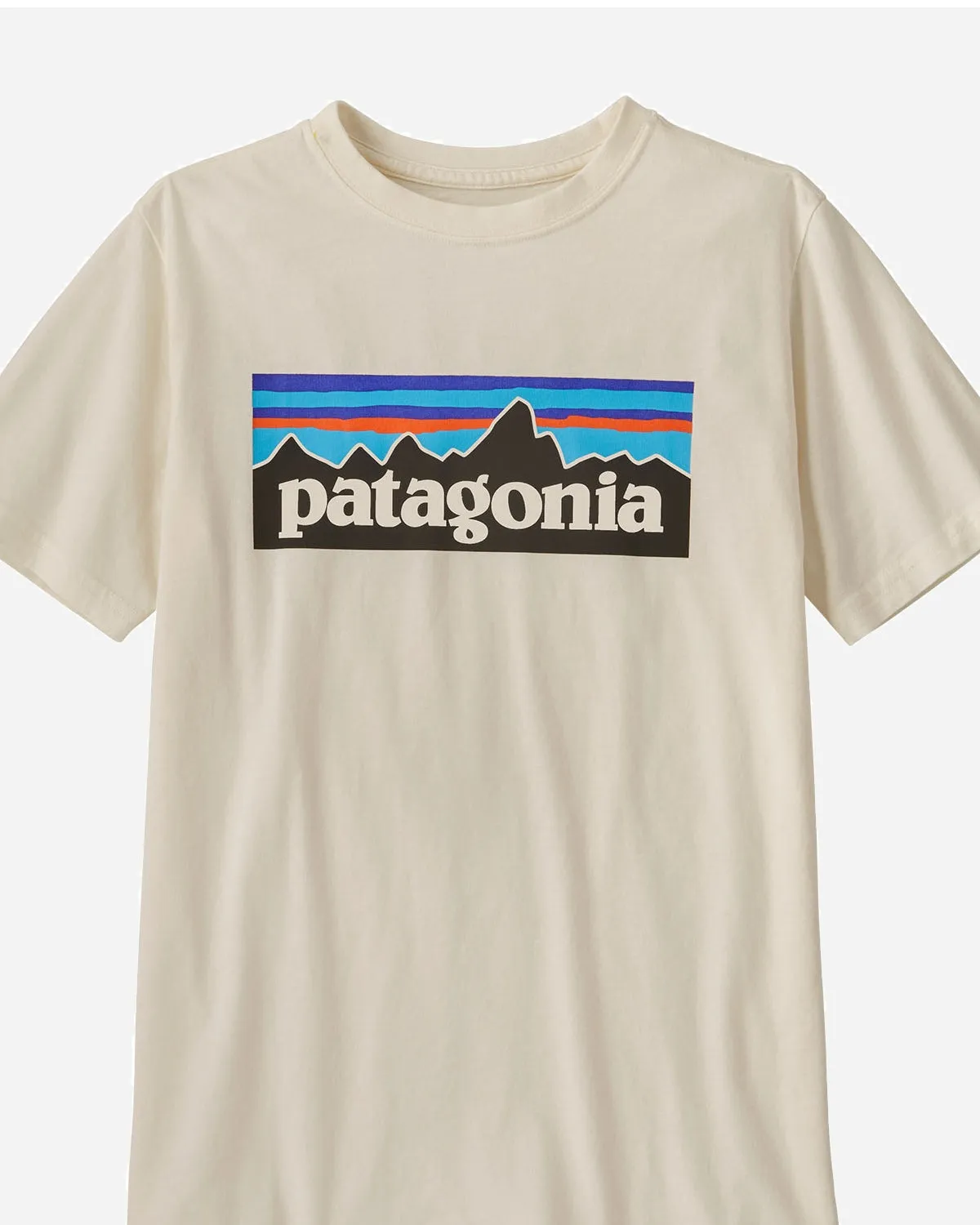 Teens Regenerative P-6 Logo T-Shirt - Undyed Natural