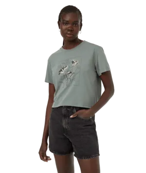 Tentree Womens Floral Crop T-Shirt