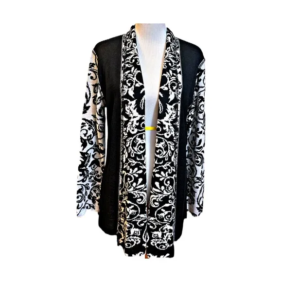 Tey-Art Cardigan Sweater Size Large Alpaca Wool 50%