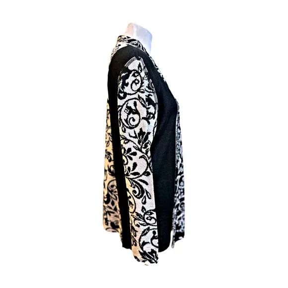 Tey-Art Cardigan Sweater Size Large Alpaca Wool 50%