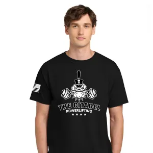 The Citadel, Powerlifting Club, Black Champion ® Heritage 6-Oz. Jersey T-Shirt
