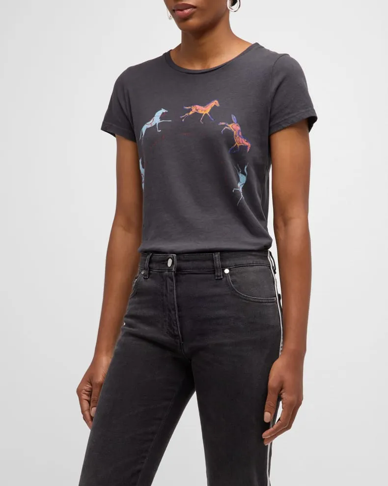 The Cropped Itty Bitty Goodie Tee