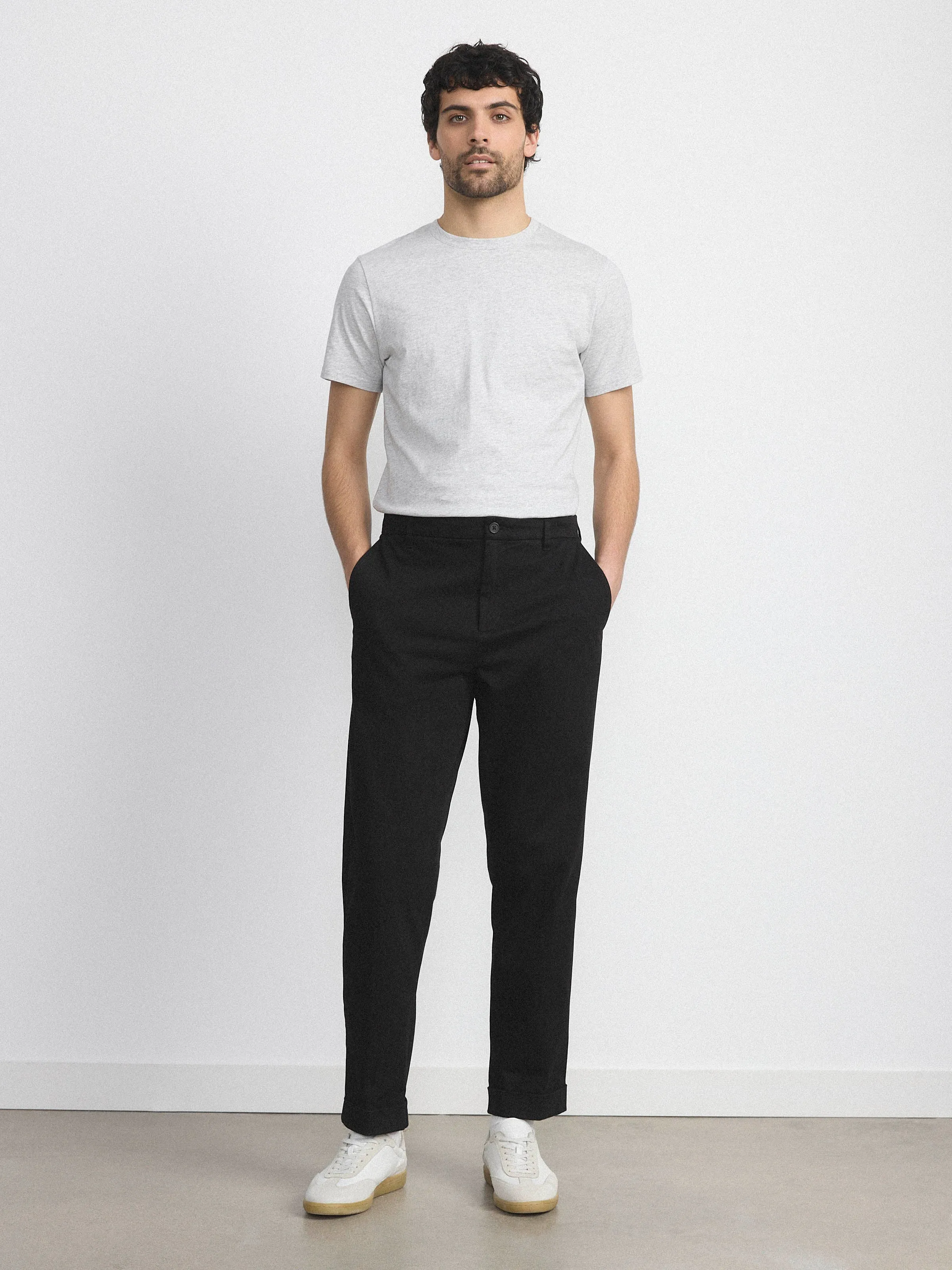 The Flex Colin Chino Pant in Black