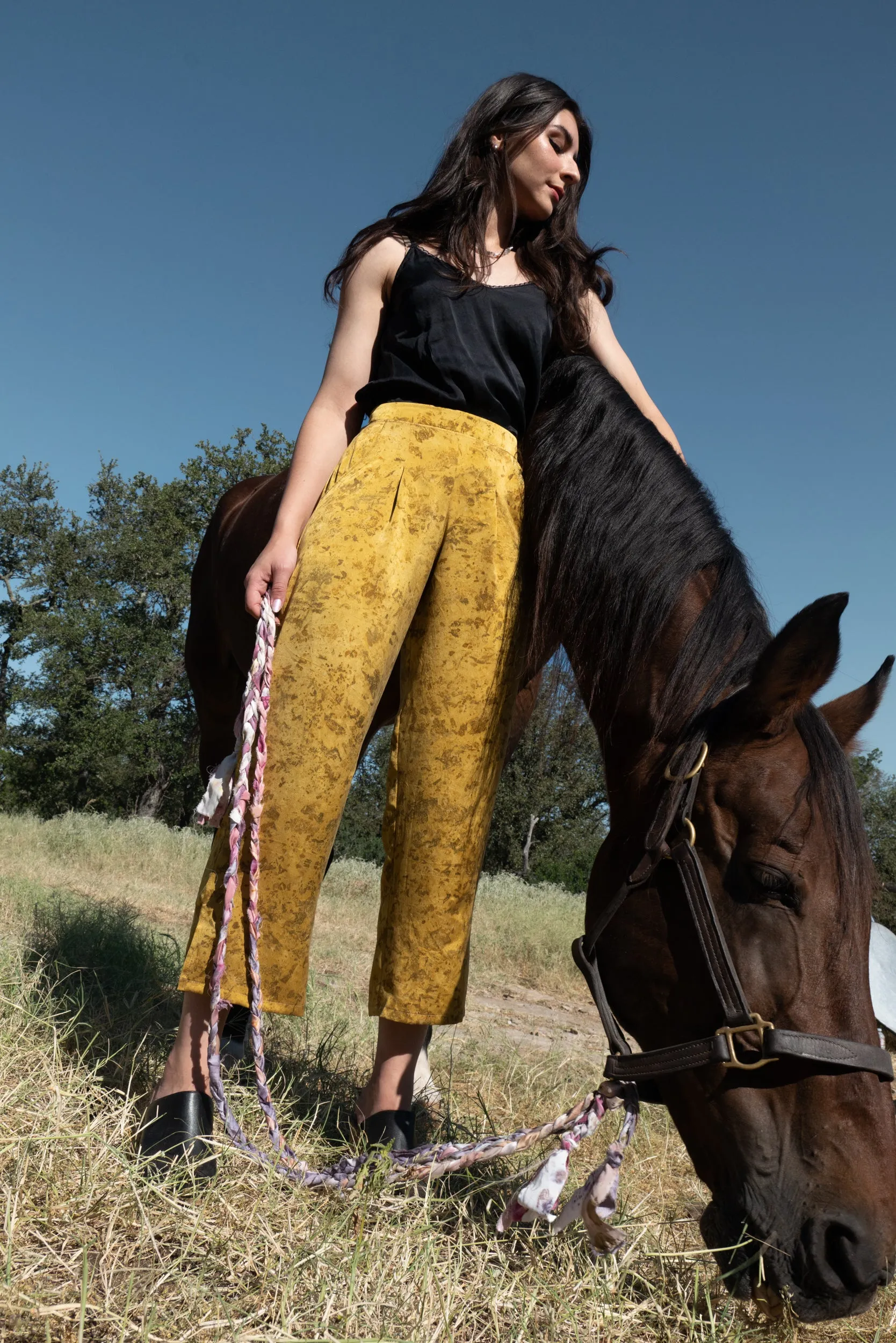 The Pant: Chartreuse