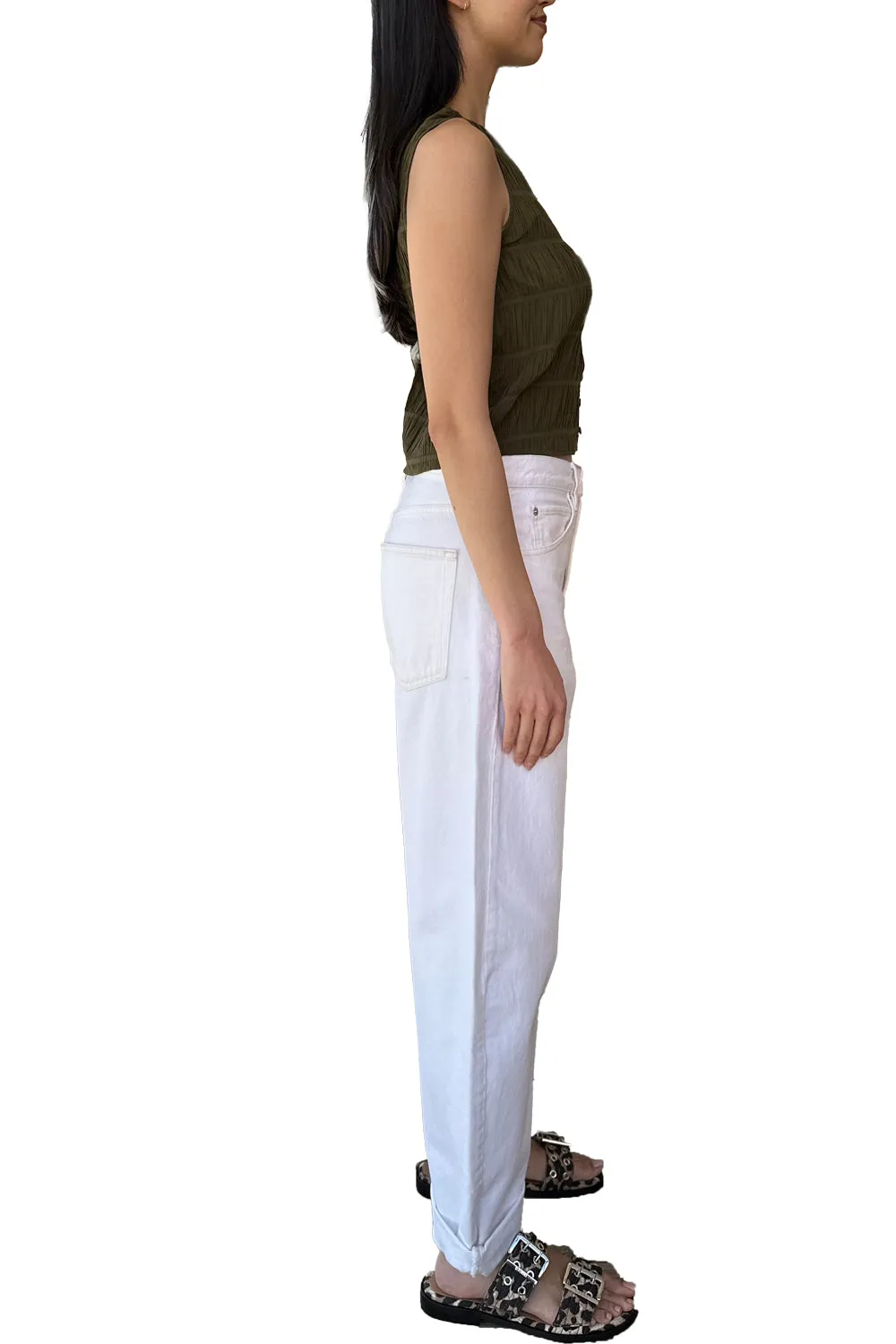 The Smocked Tank in Juniper