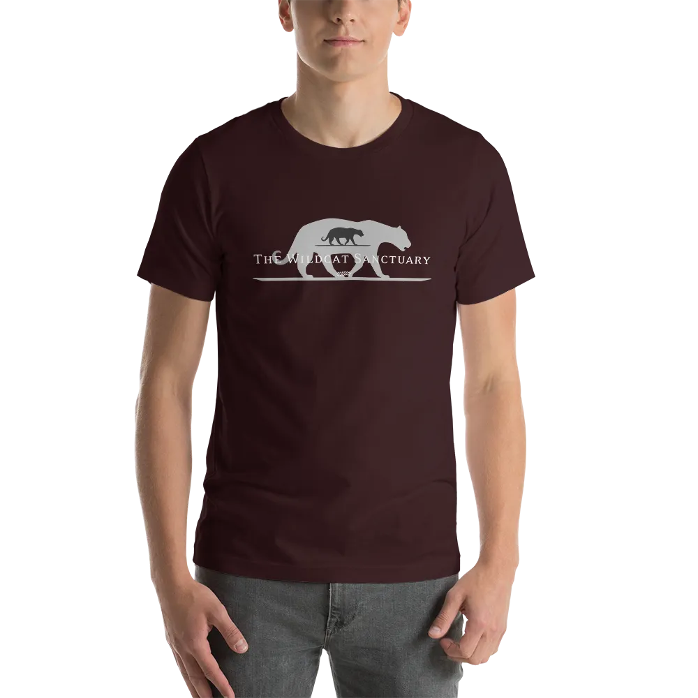 The Wildcat Sanctuary Logo Short-Sleeve Unisex T-Shirt
