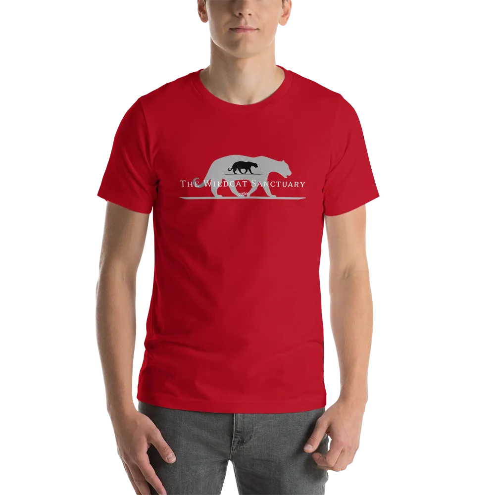 The Wildcat Sanctuary Logo Short-Sleeve Unisex T-Shirt