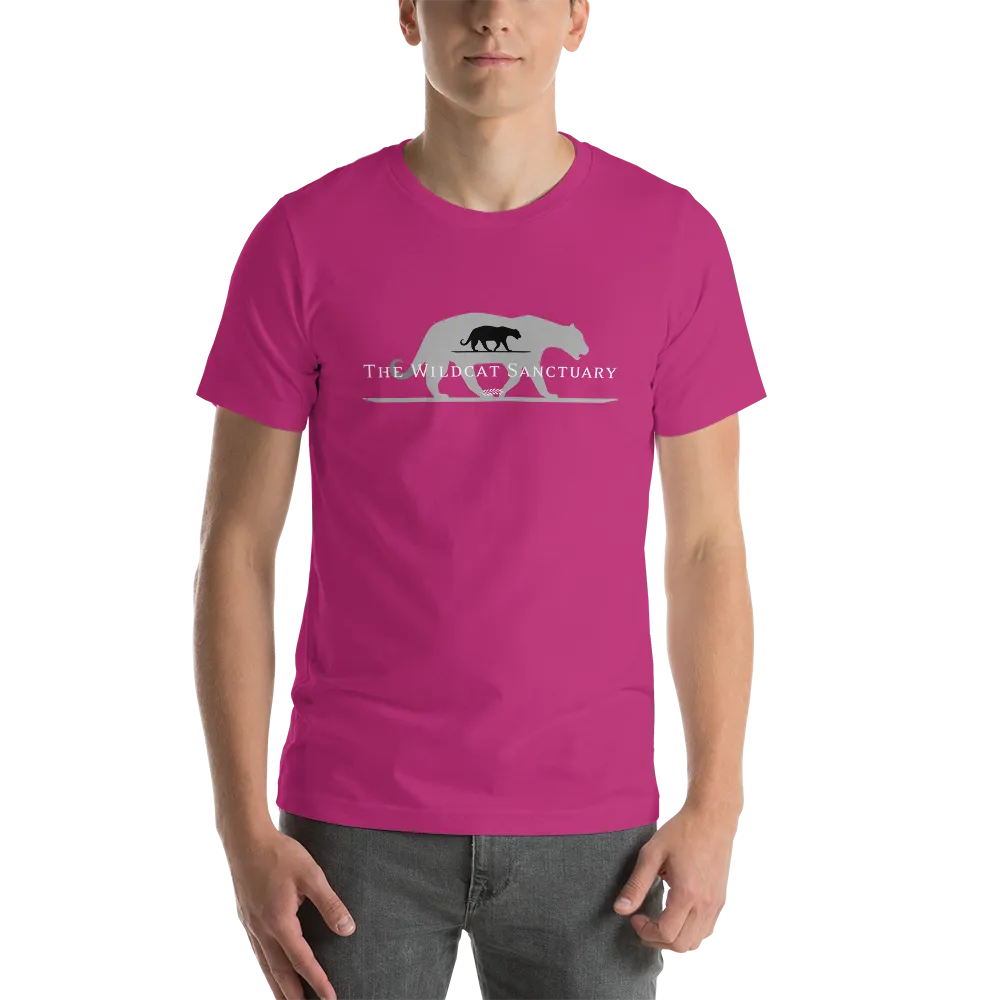 The Wildcat Sanctuary Logo Short-Sleeve Unisex T-Shirt