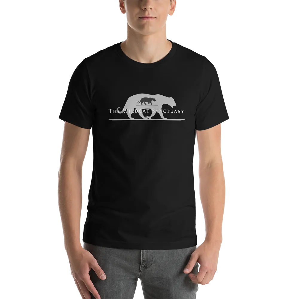 The Wildcat Sanctuary Logo Short-Sleeve Unisex T-Shirt