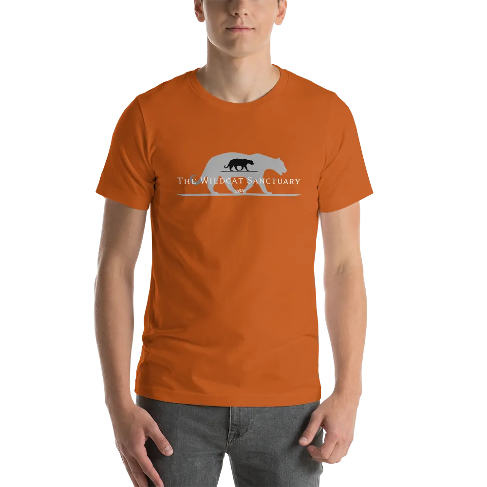 The Wildcat Sanctuary Logo Short-Sleeve Unisex T-Shirt