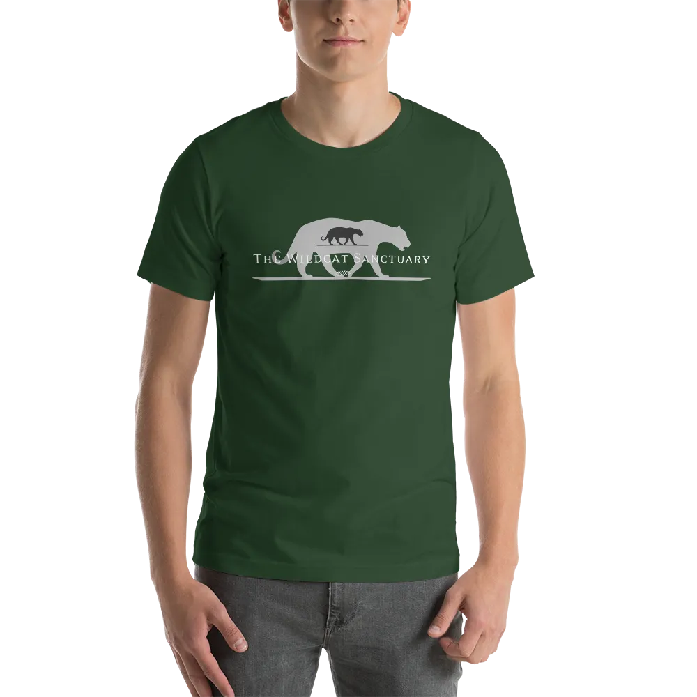 The Wildcat Sanctuary Logo Short-Sleeve Unisex T-Shirt