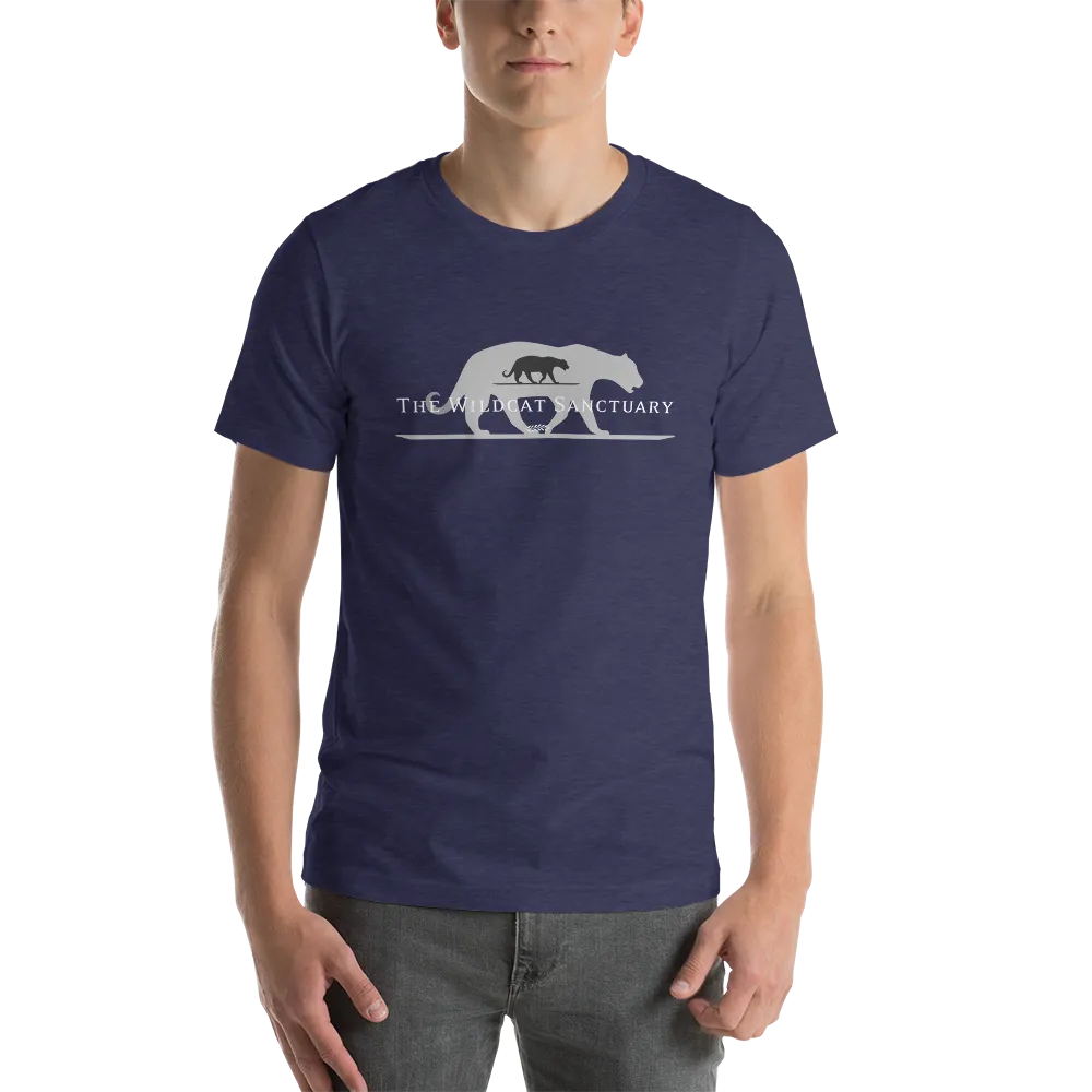 The Wildcat Sanctuary Logo Short-Sleeve Unisex T-Shirt