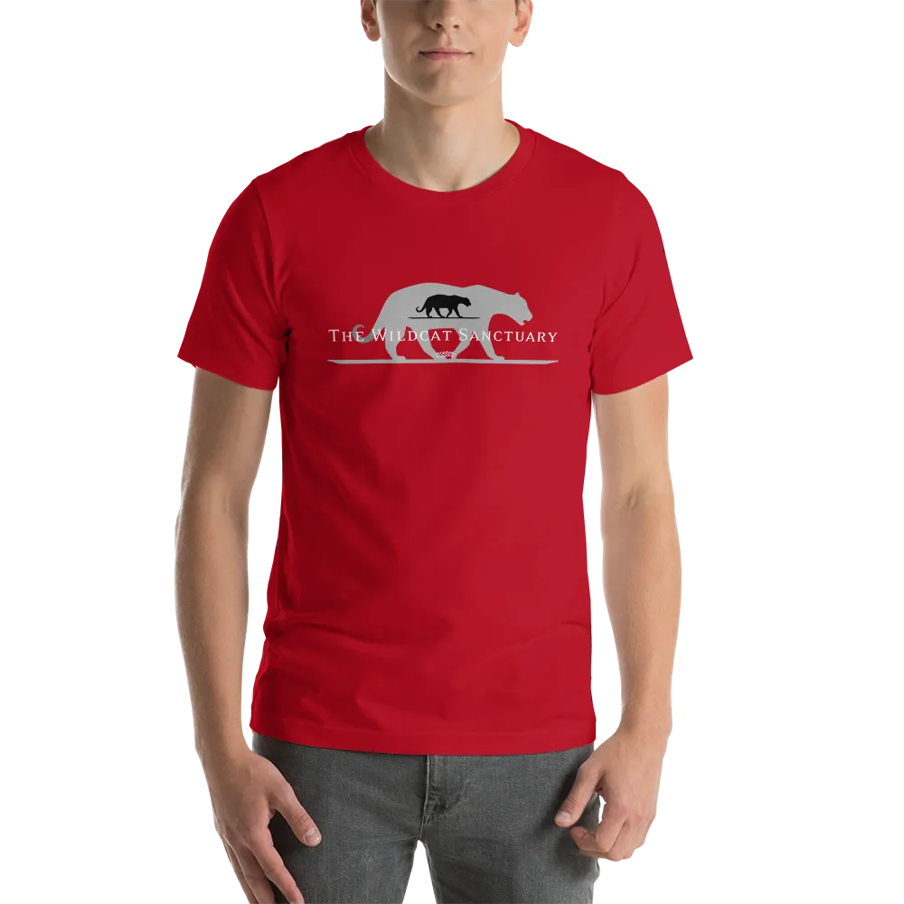 The Wildcat Sanctuary Logo Short-Sleeve Unisex T-Shirt