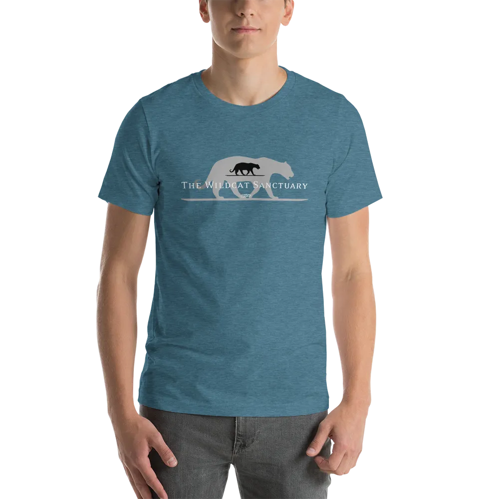 The Wildcat Sanctuary Logo Short-Sleeve Unisex T-Shirt