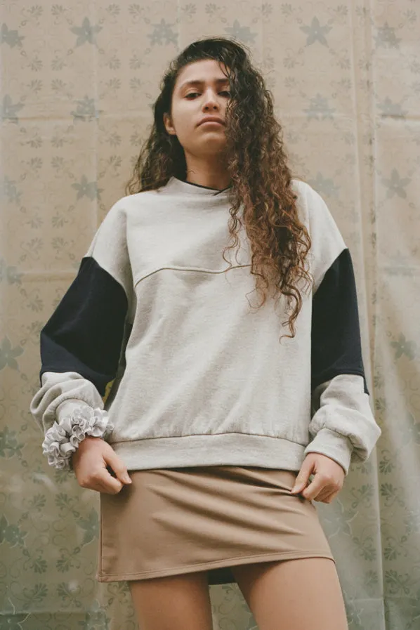 THEO SWEATSHIRT, ALUM