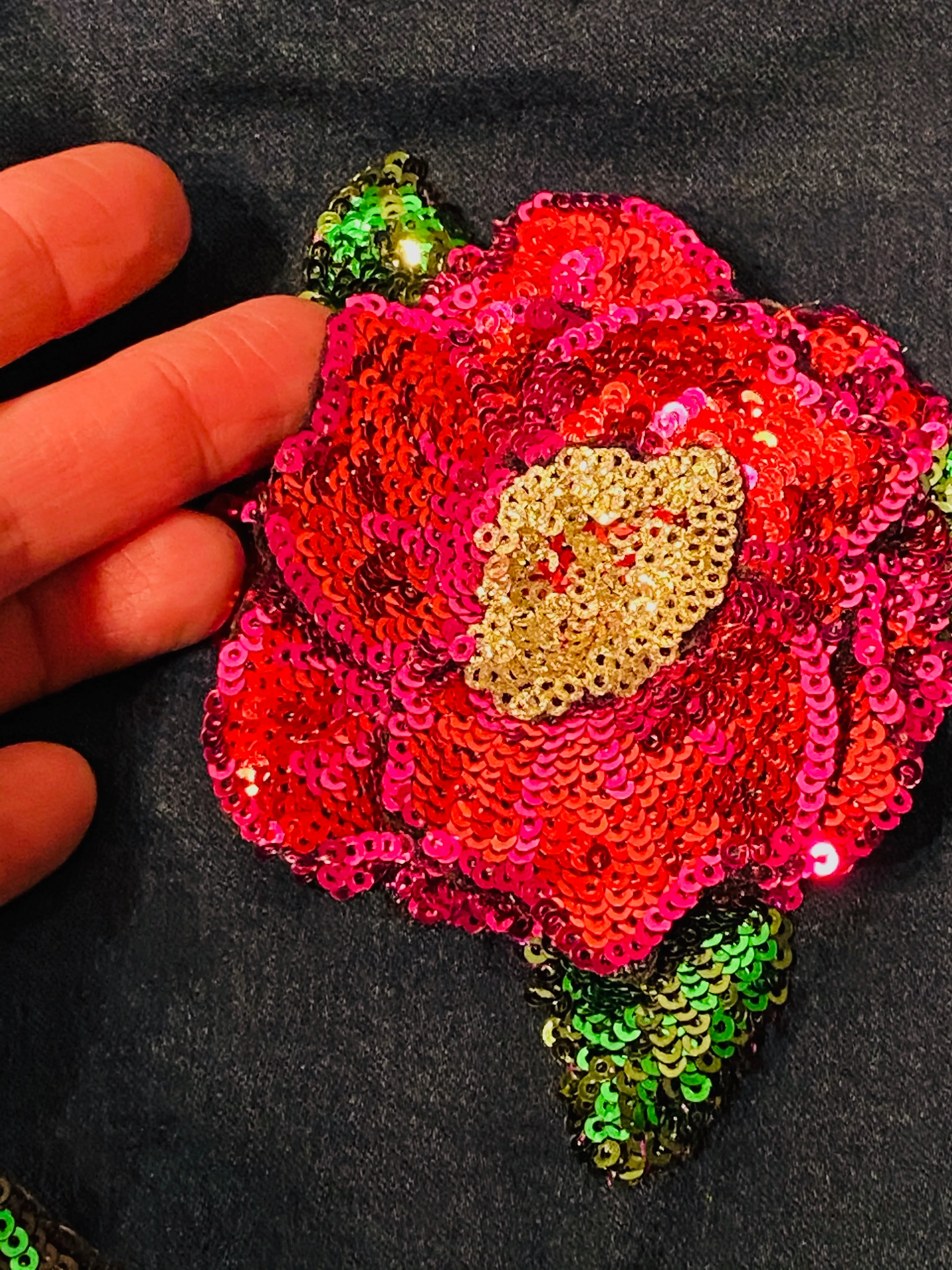 Tiger & Rose Sequin Jean Jacket