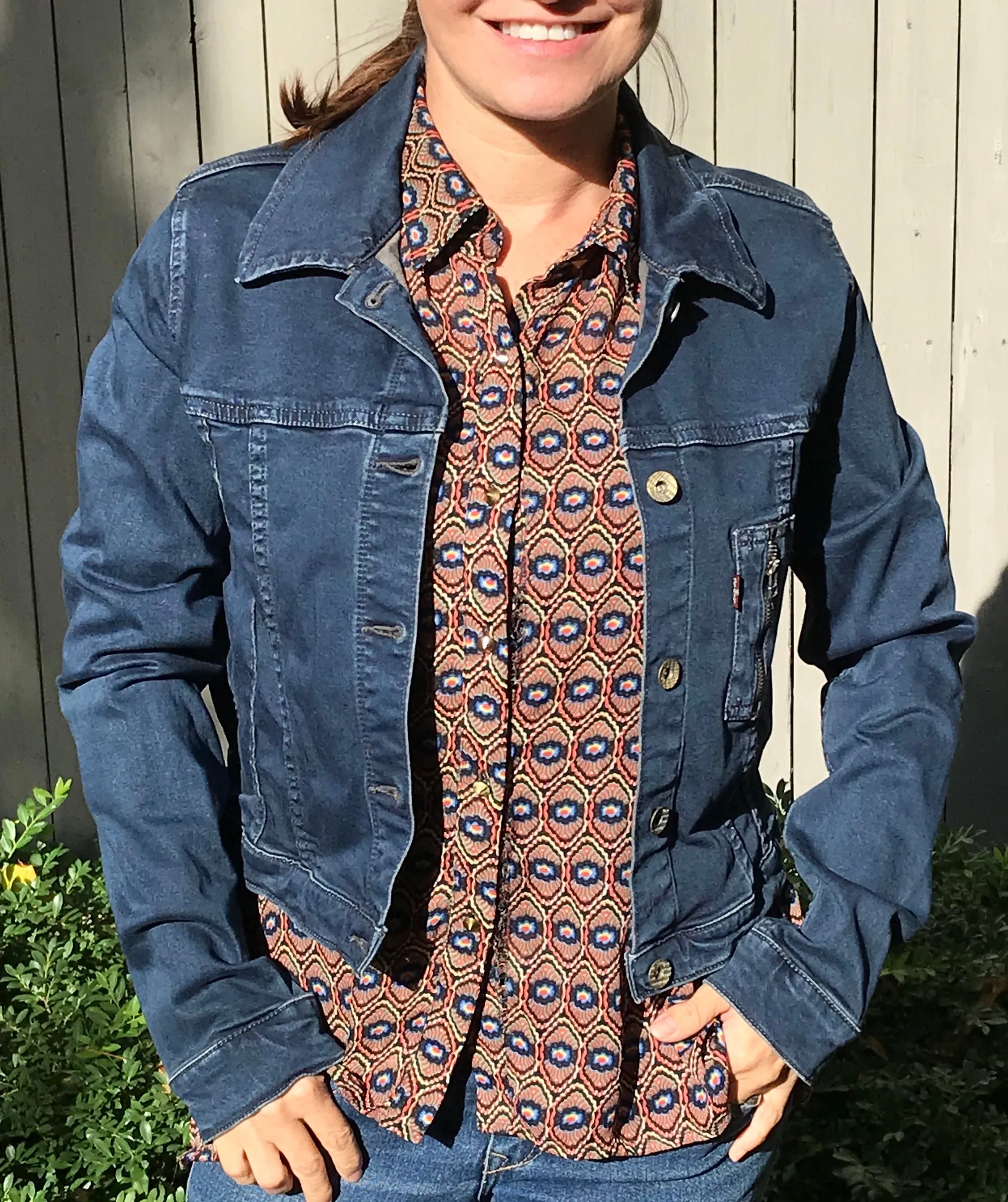 Tiger & Rose Sequin Jean Jacket