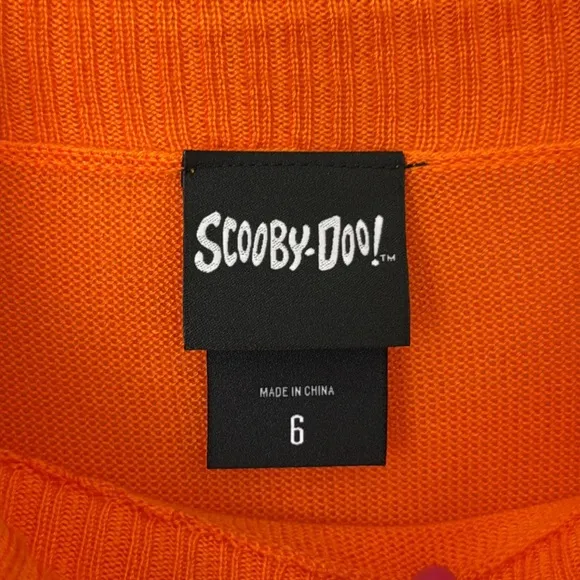 TORRID Scooby Doo Velma Turtleneck Pullover Sweater Size 6X