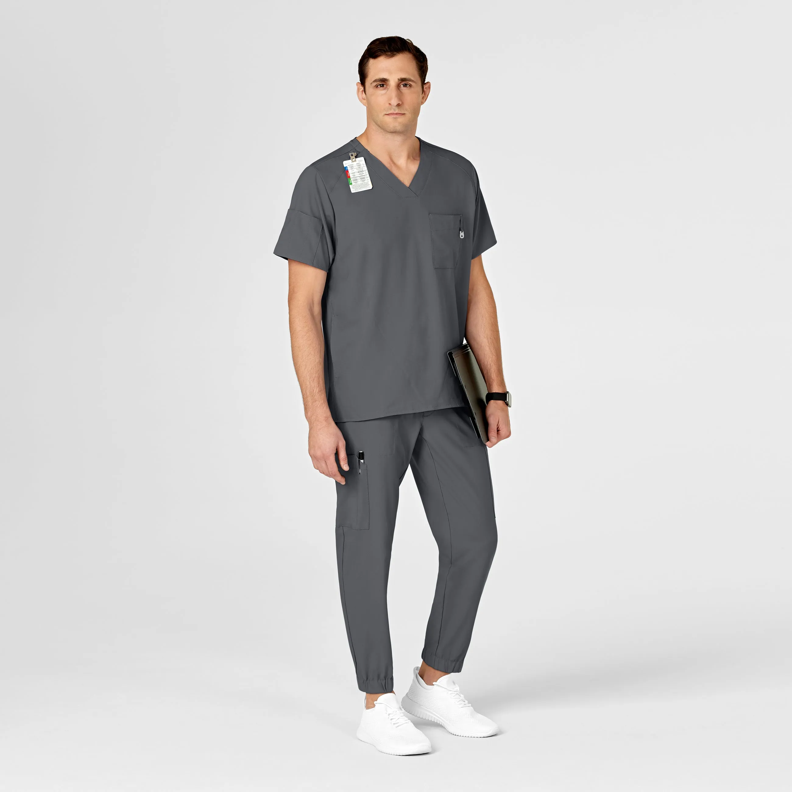 UMSL W123 Men's Cargo Jogger Scrub Pant
