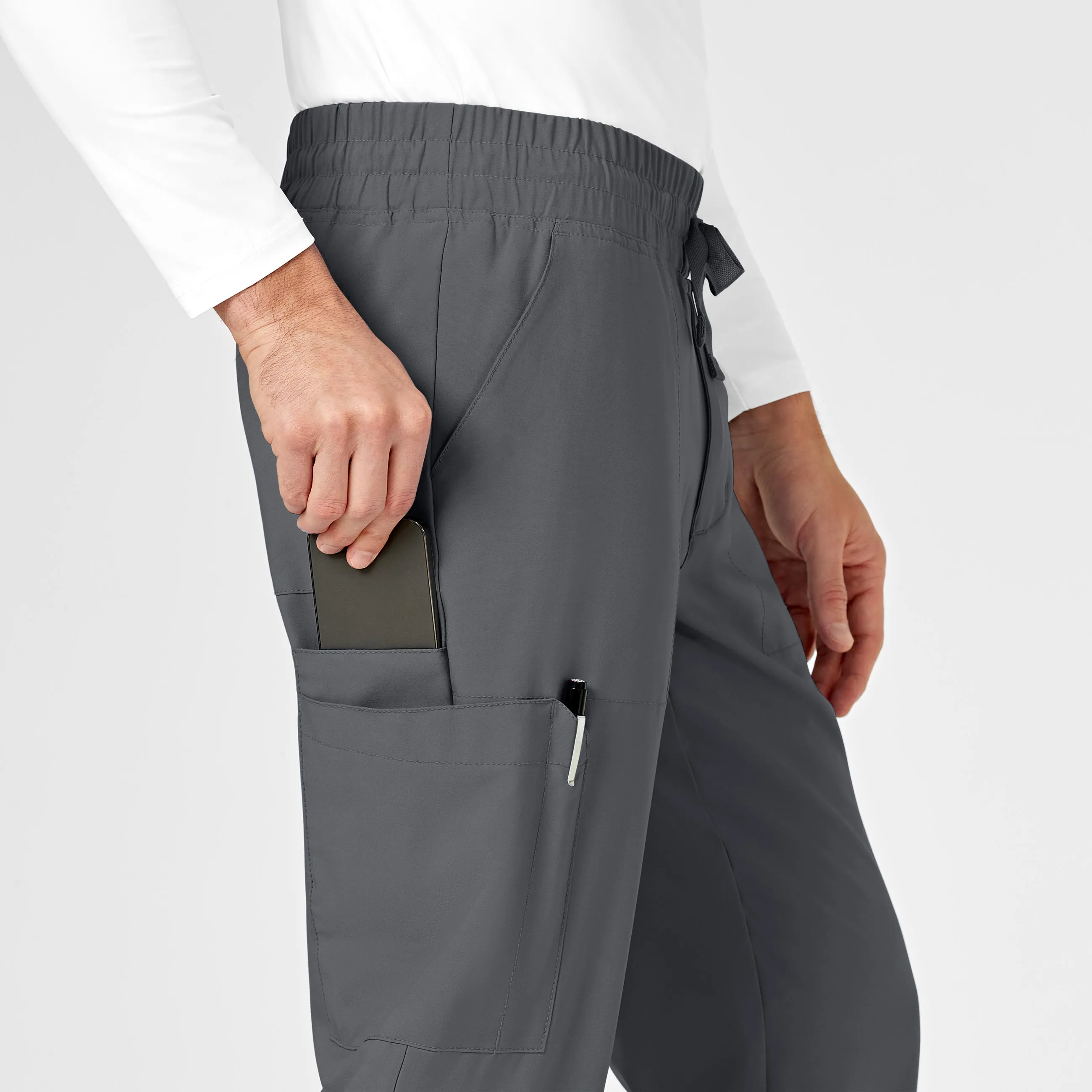 UMSL W123 Men's Cargo Jogger Scrub Pant