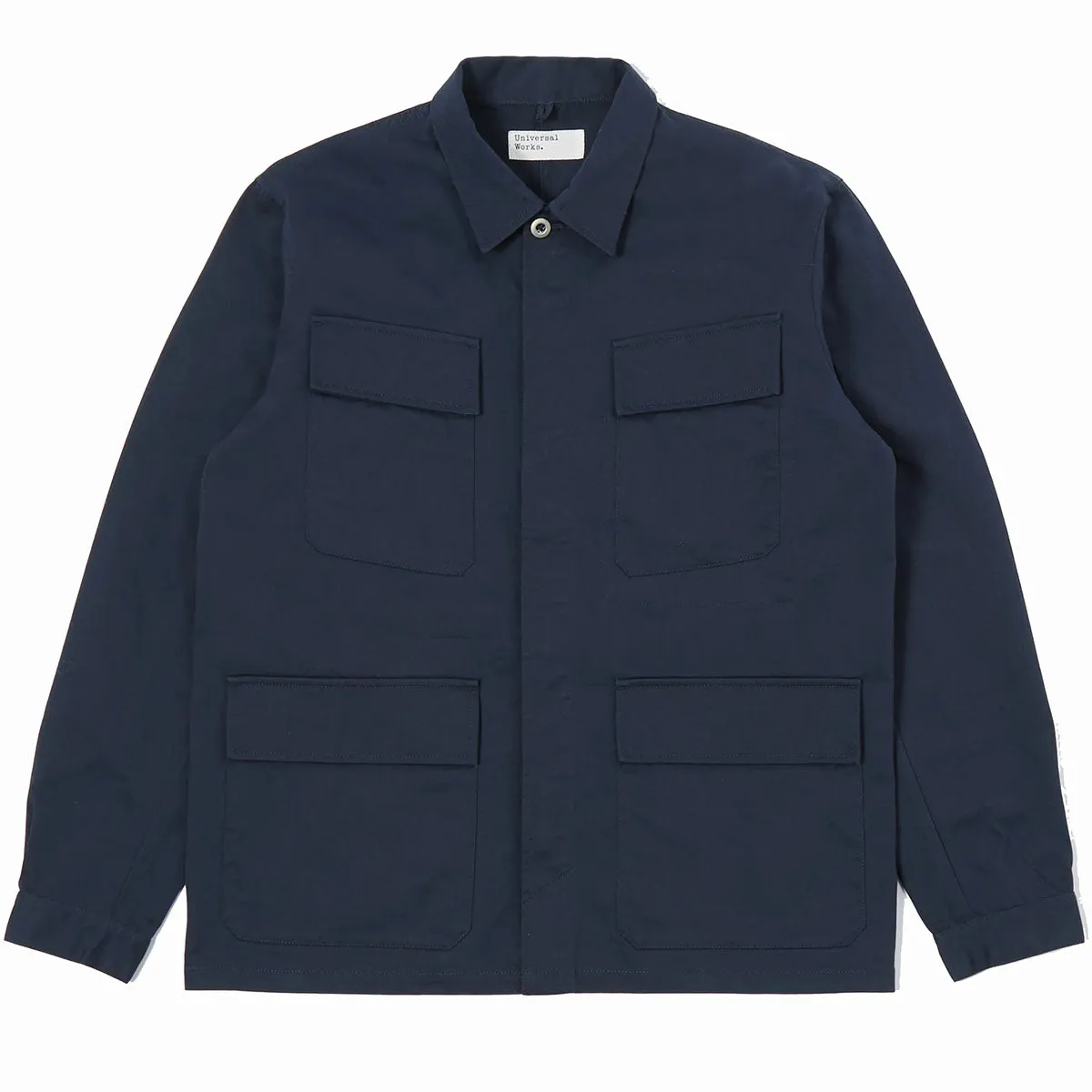 Universal Works MW Twill Fatigue Jacket Navy