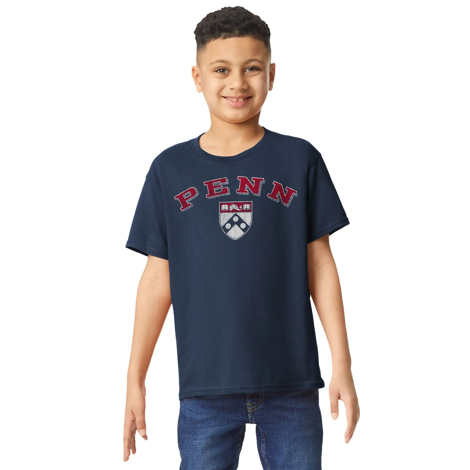University of Pennsylvania Short-Sleeve Youth T-Shirt (Navy)