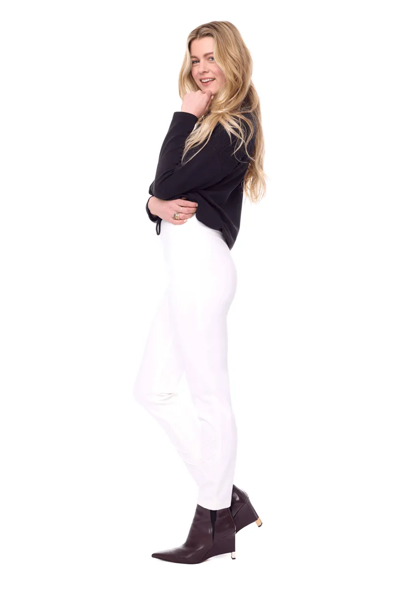 Up! Ponte Slim Cross Stitch Pintouch Ankle Pant