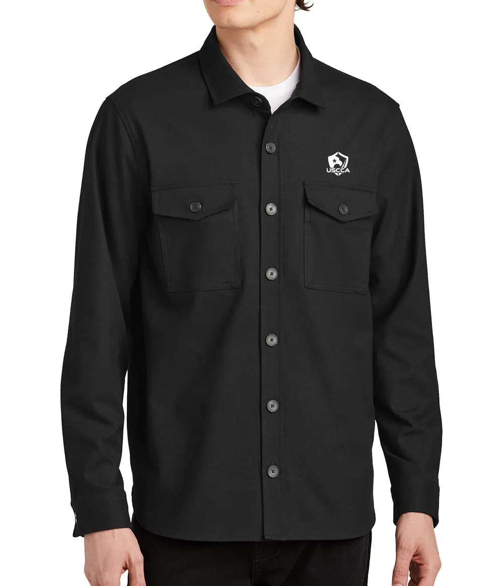 USCCA Long Sleeve Twill Overshirt