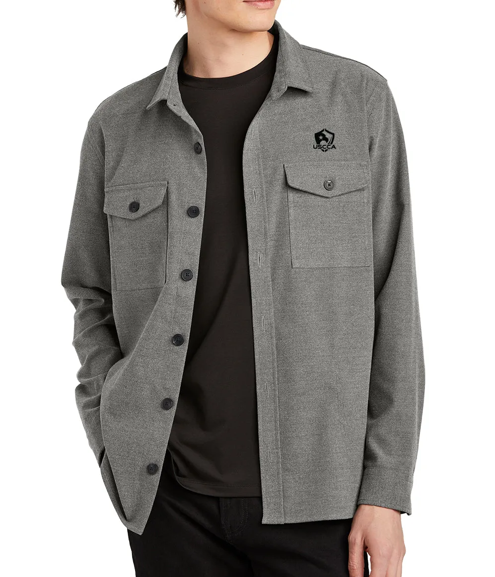 USCCA Long Sleeve Twill Overshirt