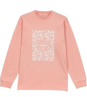 Vans Bandana Paisley Long Sleeve T-Shirt Mellow Rose
