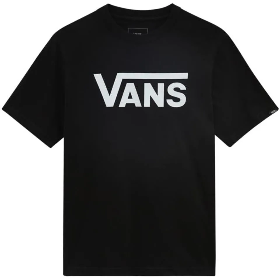 Vans Classic Boys T-Shirt - Black/White (8-14  Years)
