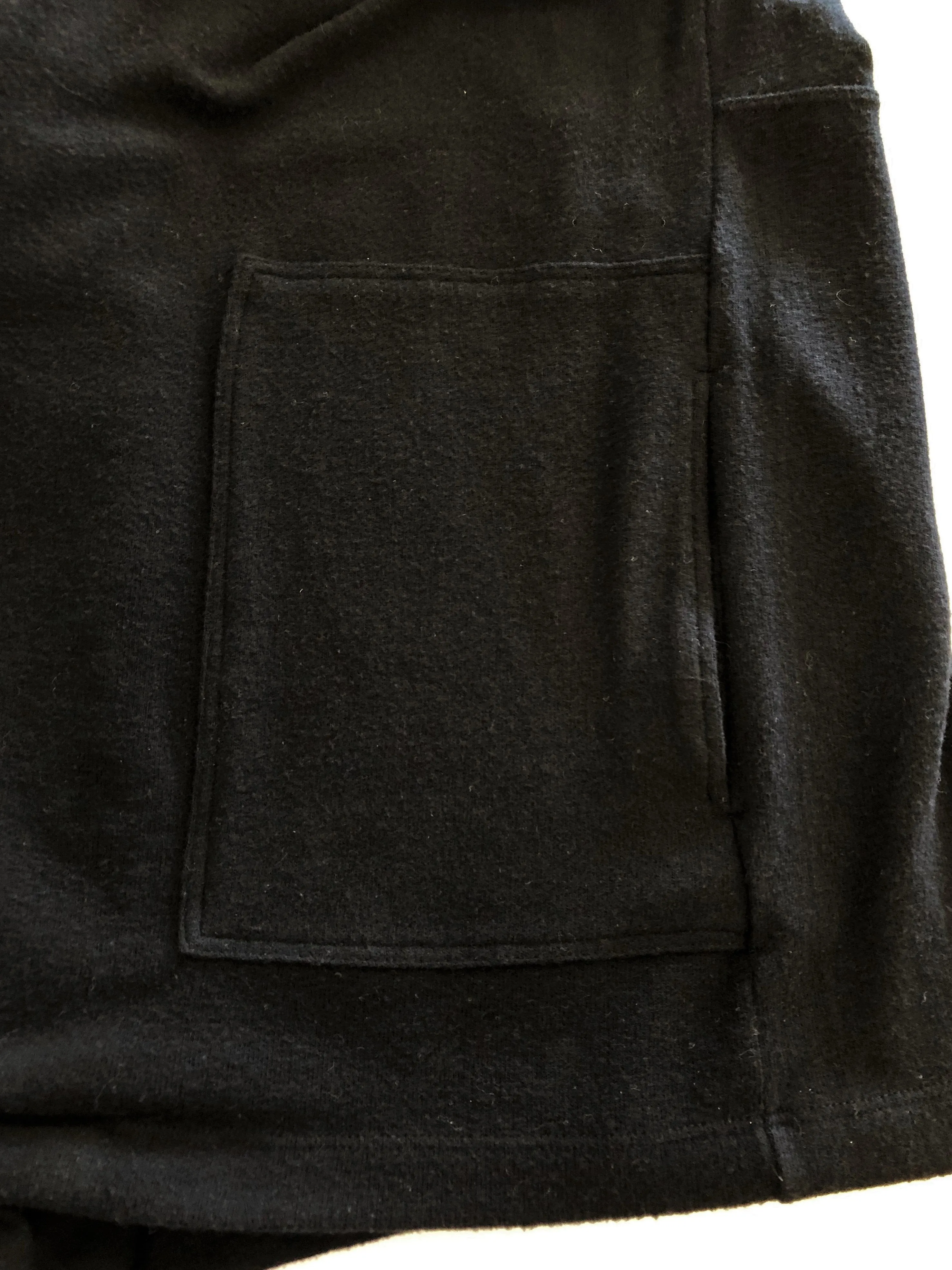 Velvet by Graham & Spencer Draped Cardigan Tish Black Jersey Size Extra Small