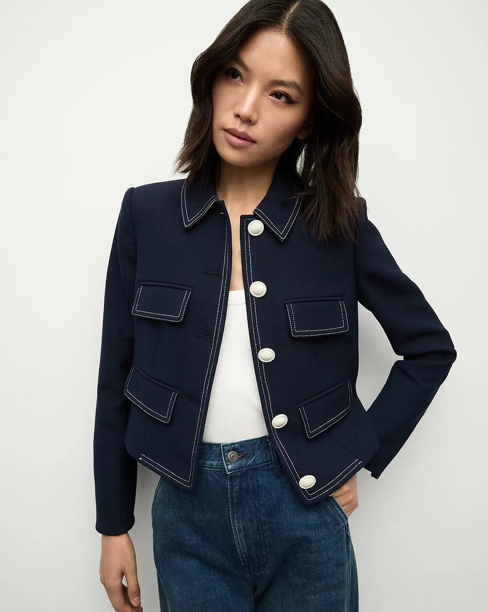 Veronica Beard Constantine Jacket in Navy