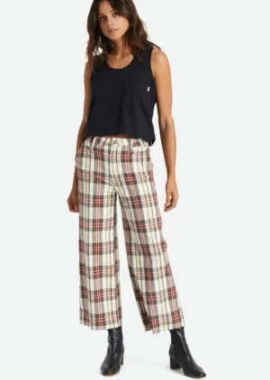 Victory Wide Leg Pant Off White / Earth