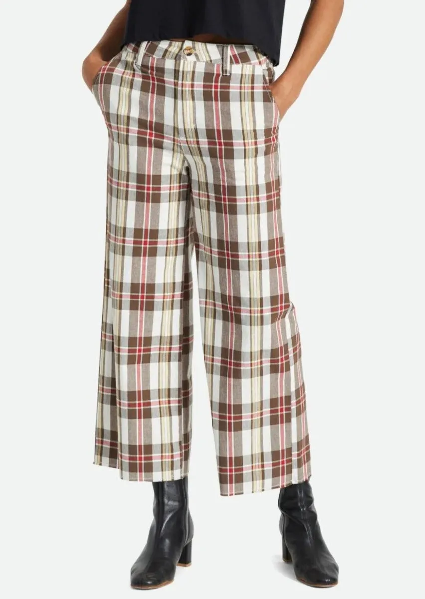 Victory Wide Leg Pant Off White / Earth