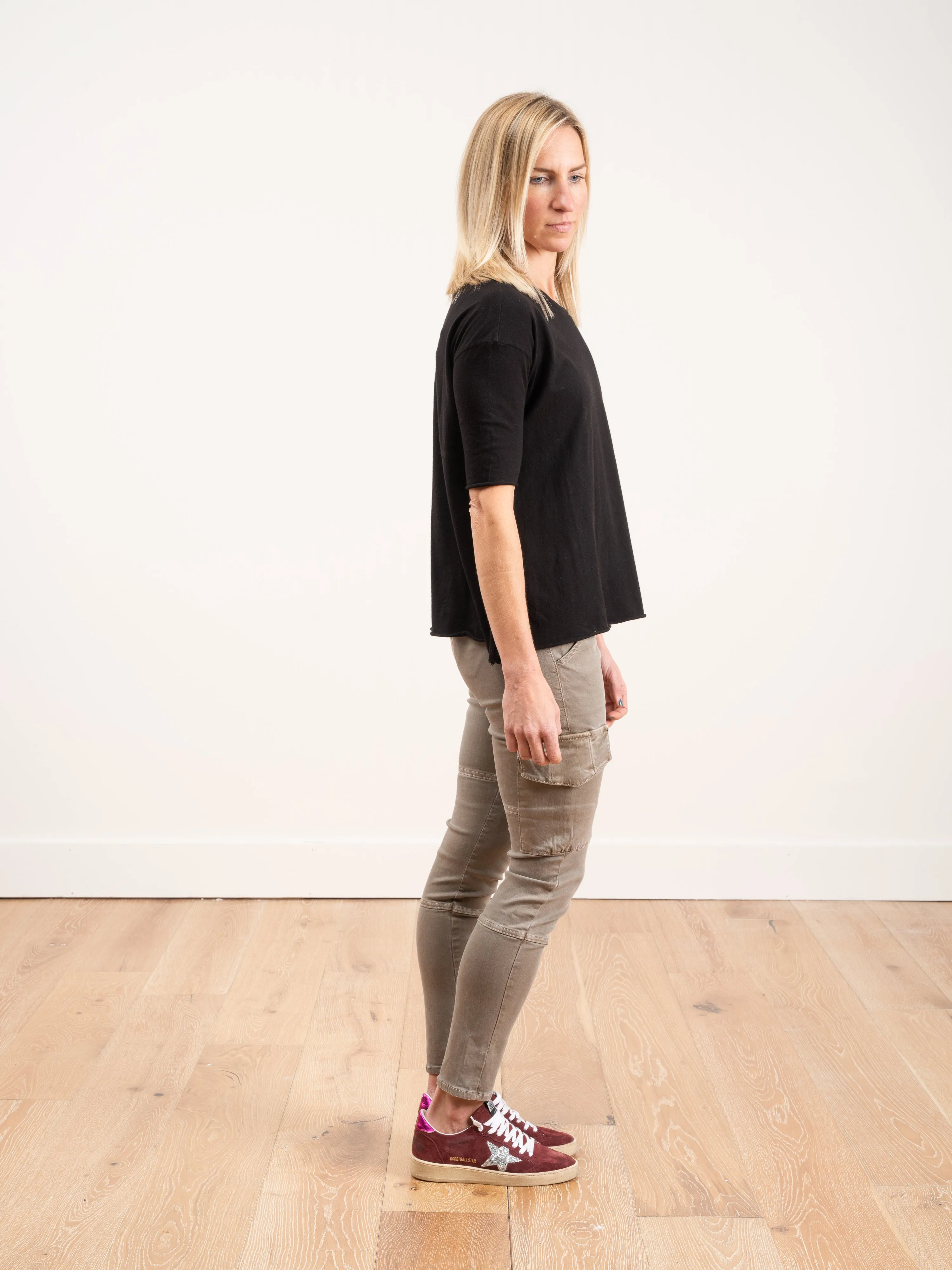 vincent skinny leg cargo pant - pigment