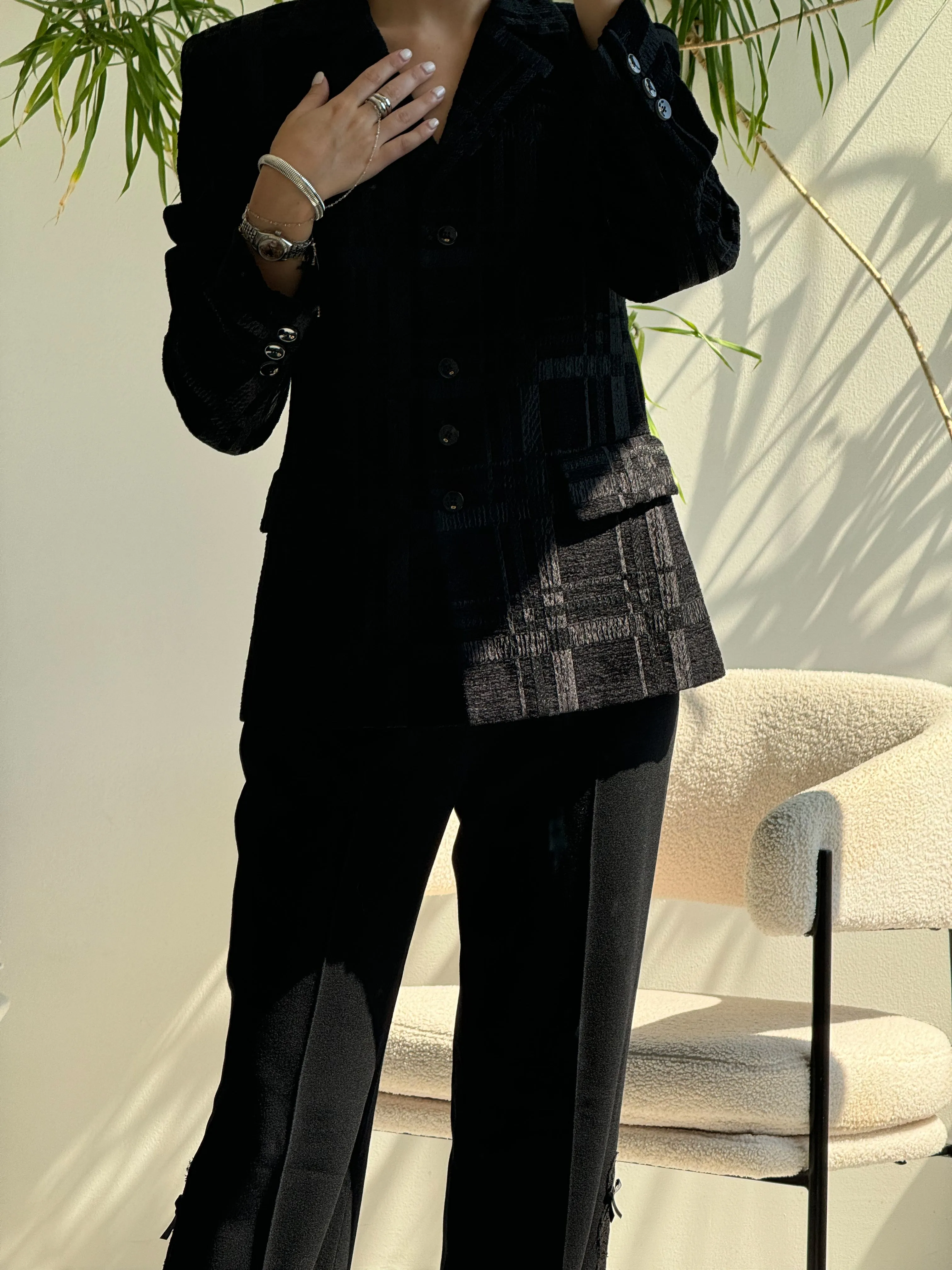 Vintage ESCADA Plaid Blazer