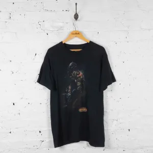 Vintage World Of Warcraft T-shirt - Black - L