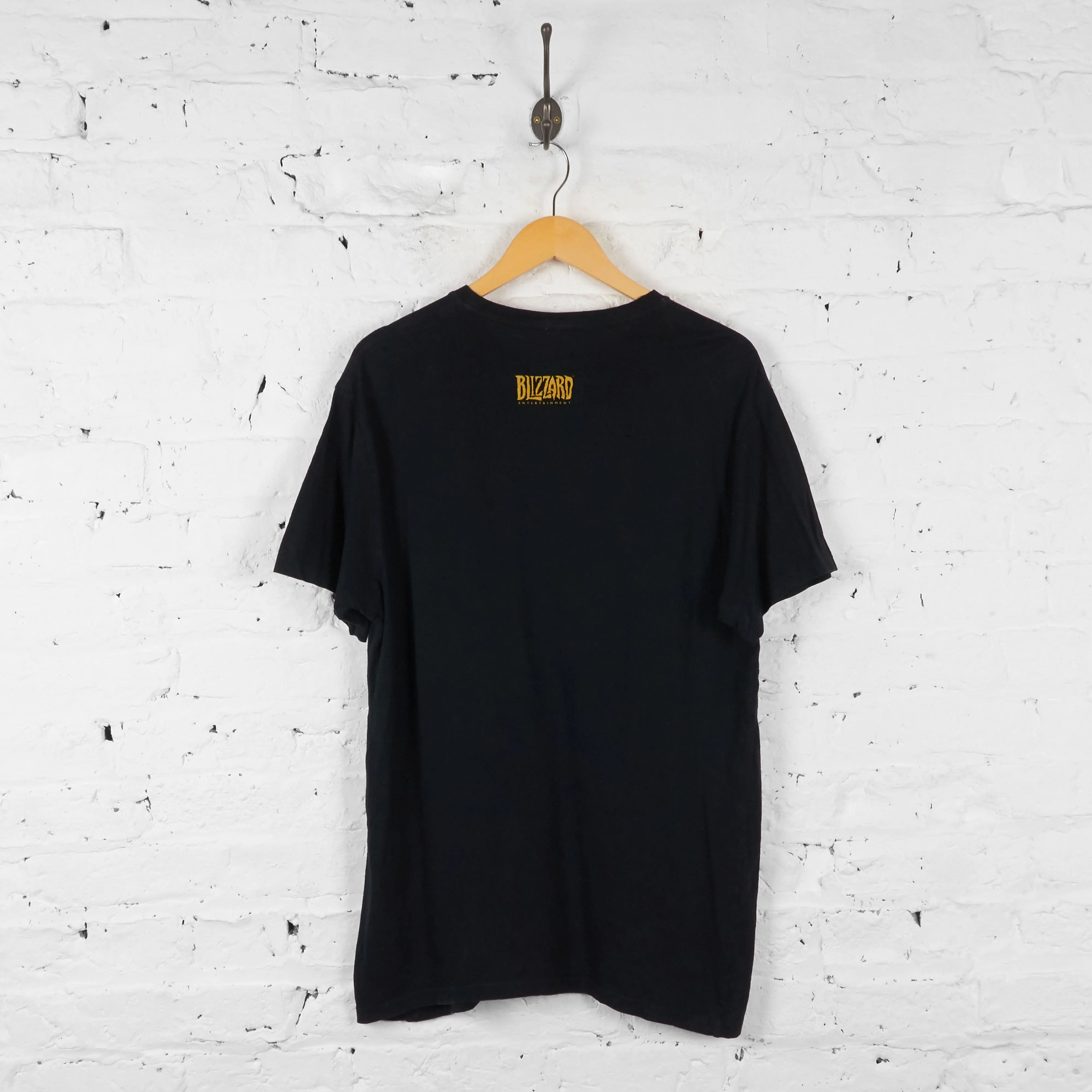 Vintage World Of Warcraft T-shirt - Black - L